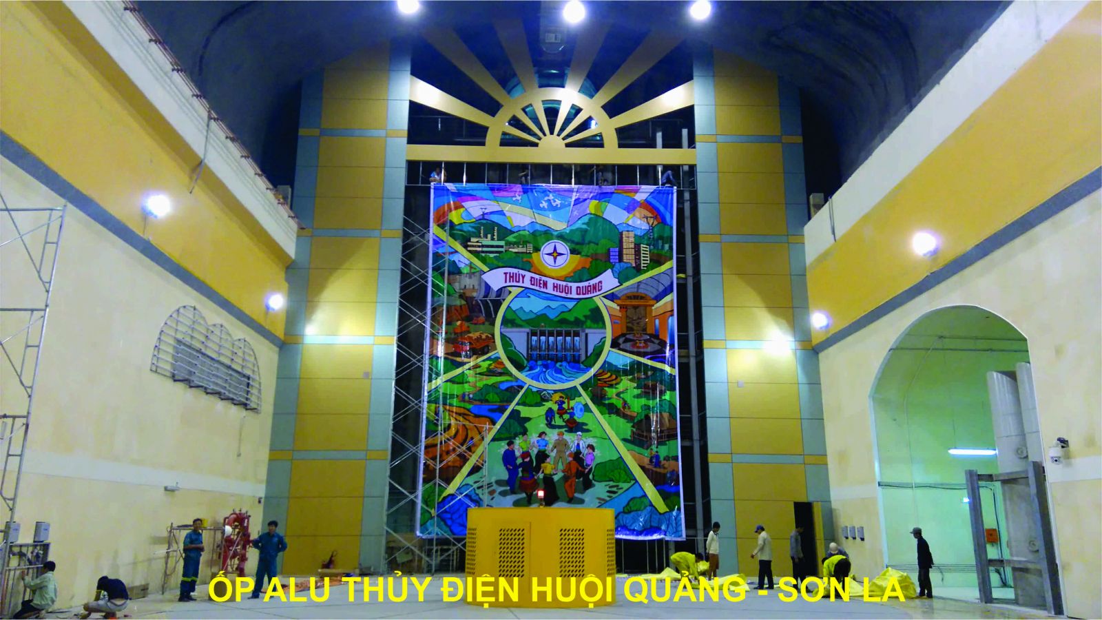 Công trình Thủy điện Huội Quảng- Huyện Mường La - Sơn La